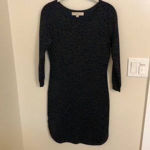 Leopard Sweater Dress